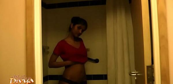  Super Hot Indian Babe Divya In Shower - Indian Porn